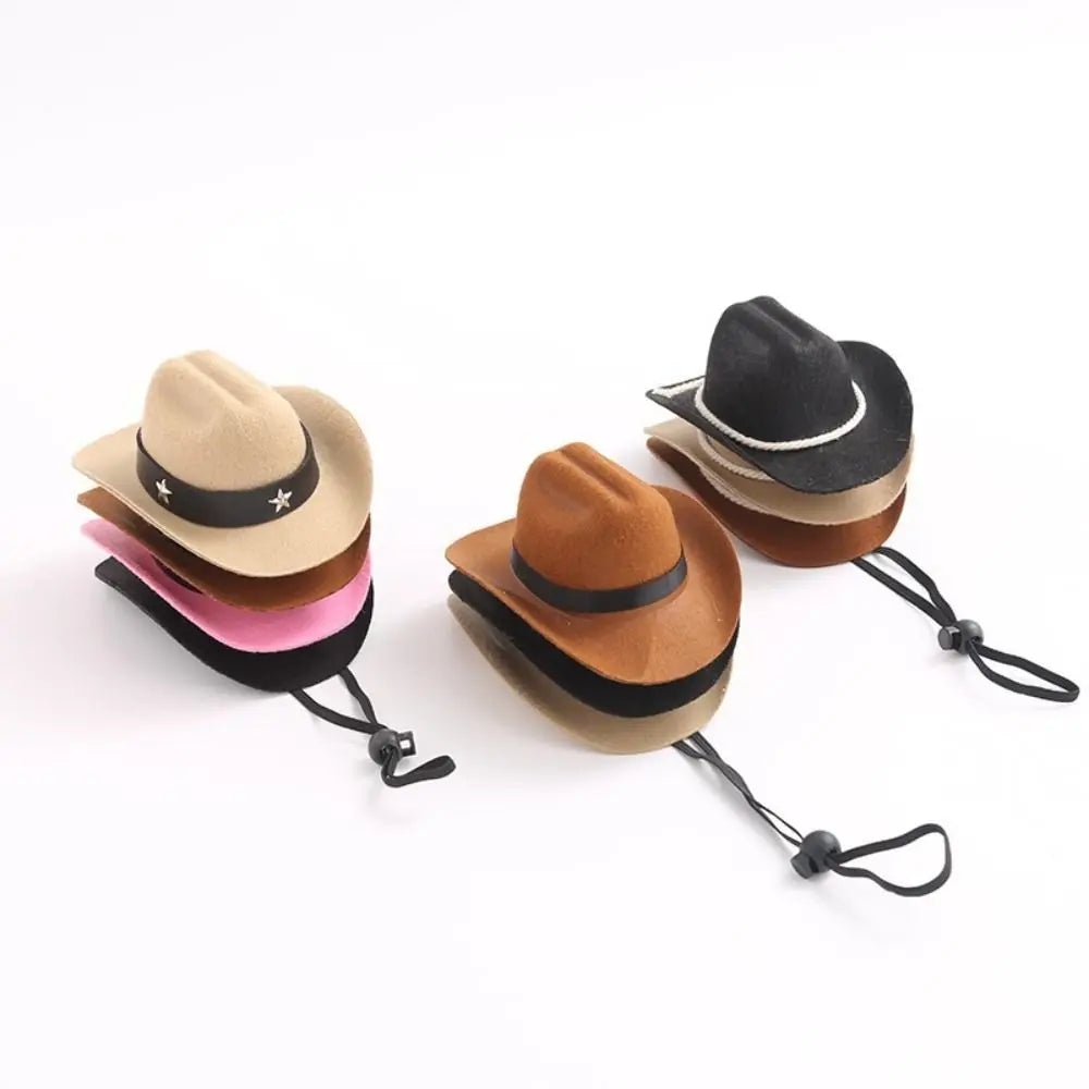 Pat and Pet Emporium | Pet Costumes | 5 Pcs Pet Cowboy Hats