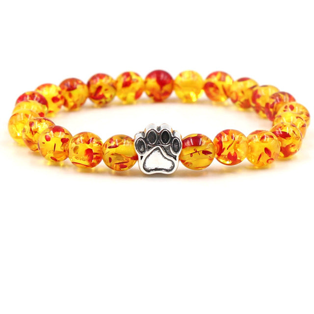 Pat and Pet Emporium | Jewelry | Pet Footprint Stone Bracelets