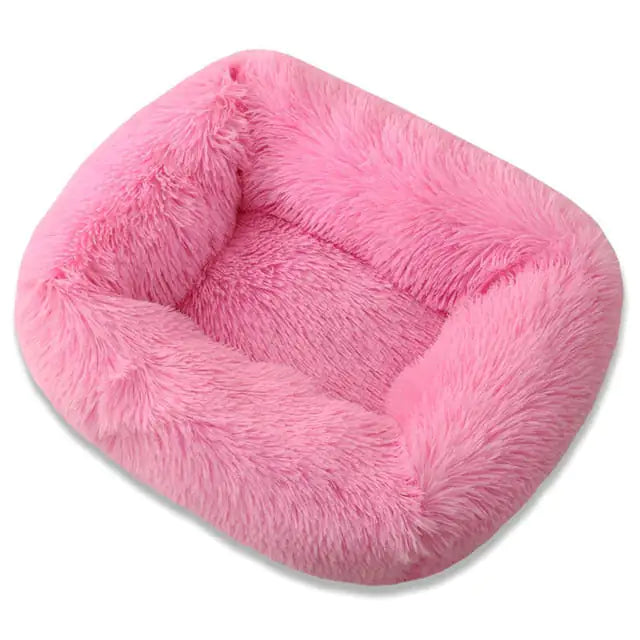 Pat and Pet Emporium | Pet Beds | Square Soft Plush Dog Bed