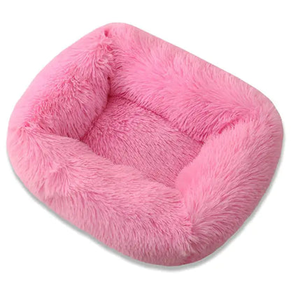 Pat and Pet Emporium | Pet Beds | Square Soft Plush Dog Bed