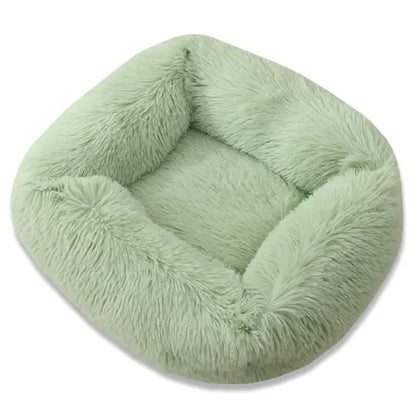 Pat and Pet Emporium | Pet Beds | Square Soft Plush Dog Bed
