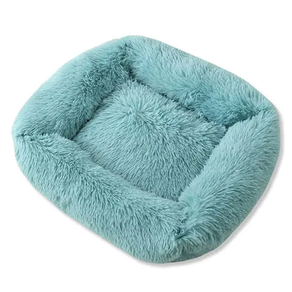 Pat and Pet Emporium | Pet Beds | Square Soft Plush Dog Bed