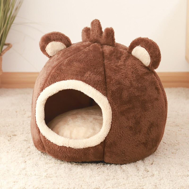Pat and Pet Emporium | Pet Beds | Cat Bed | Bear Head House