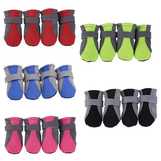 Pat and Pet Emporium | Pet Shoes | 4 Pcs Paw Protector Dog Shoes