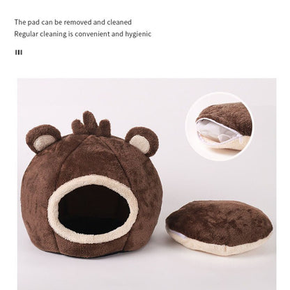Pat and Pet Emporium | Pet Beds | Cat Bed | Bear Head House
