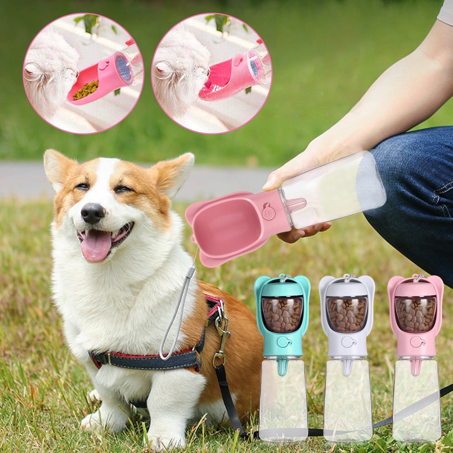 Pat and Pet Emporium | Pet Feeders | Portable Pet Carry Feeder