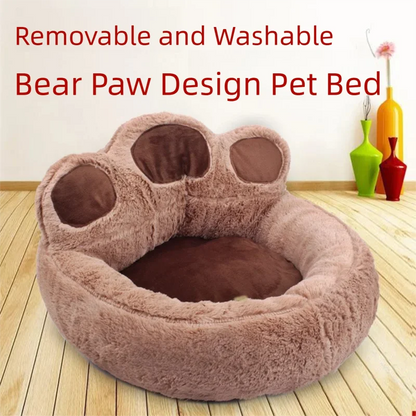 Pat and Pet Emporium | Pet Beds | Paw Shaped Washable Bed