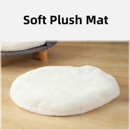 Pat and Pet Emporium | Pet Beds | Plush Small Pet Raised Chair