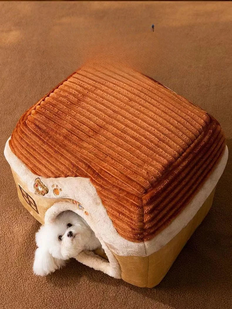 Pat and Pet Emporium | Pet Beds | Soft Foldable Pet Bed House