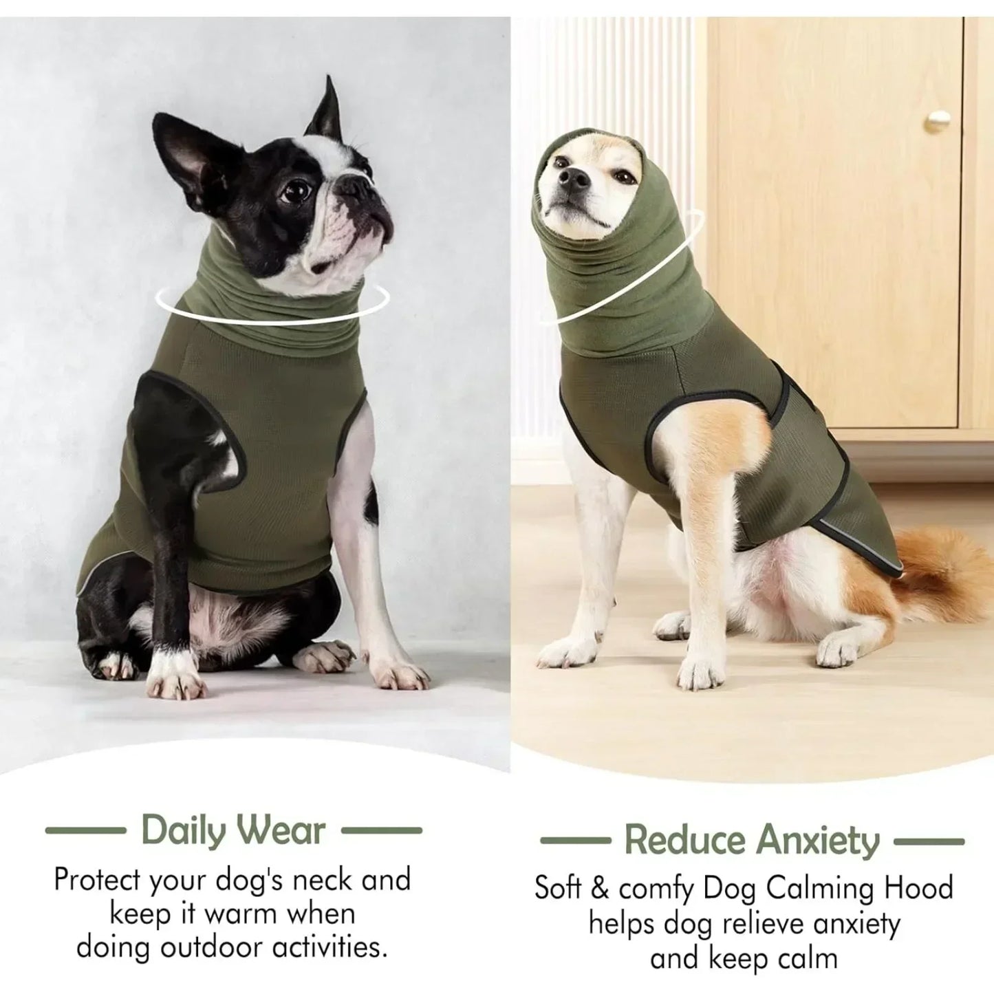 Pat and Pet Emporium | Pet Clothes | Calm Stress Relief Jackets