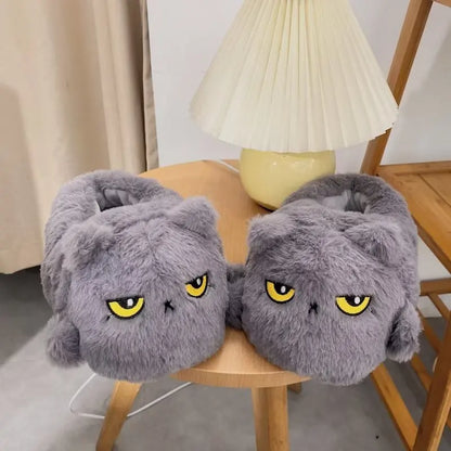 Pat and Pet Emporium | Shoes | Women's Angry Kitten Slippers