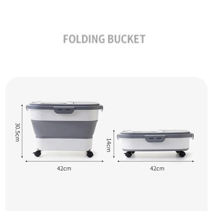Pat and Pet Emporium | Pet Feeders | Folding Food Storage Box