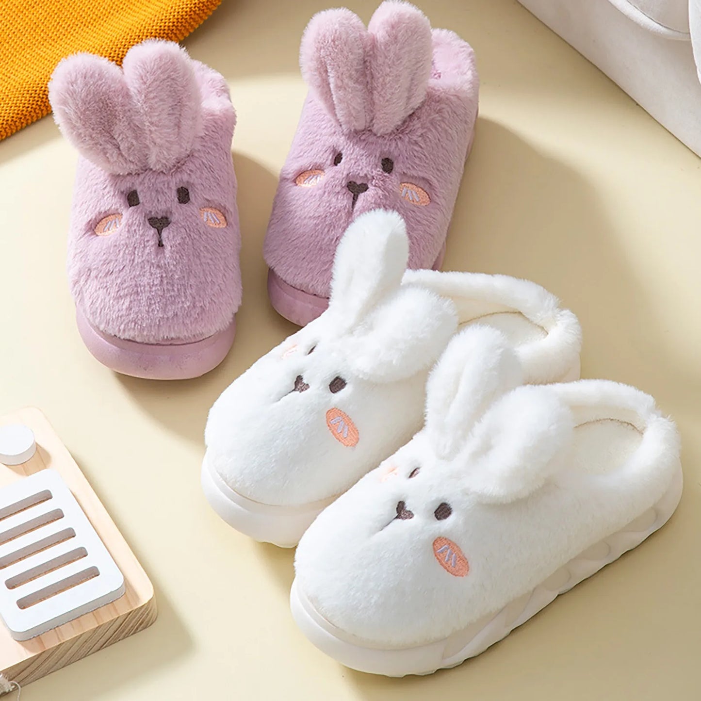Pat and Pet Emporium | Shoes | Women's Cute Rabbit Slippers