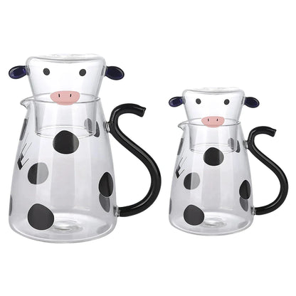 Pat and Pet Emporium | Home Products | Cute Cow Glass Jugs