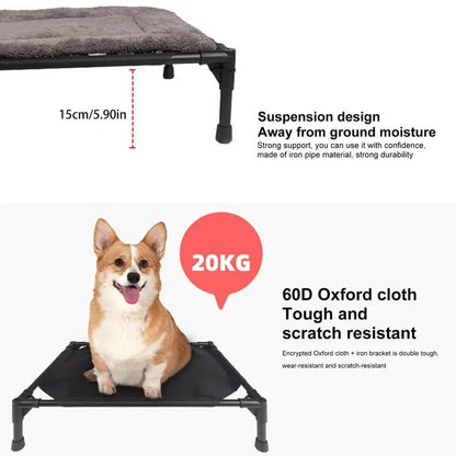 Pat and Pet Emporium | Pet Beds | Outdoor Elevated Dog Bed