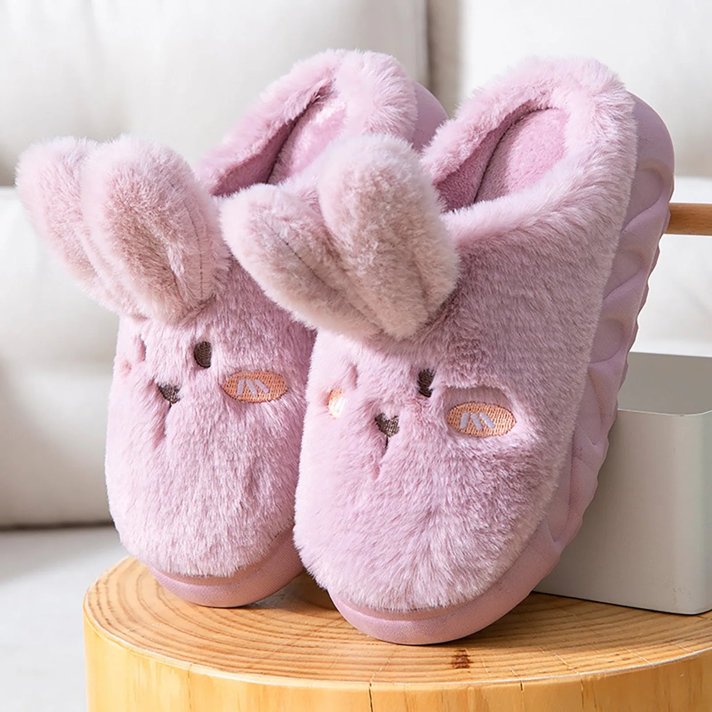 Pat and Pet Emporium | Shoes | Women's Cute Rabbit Slippers