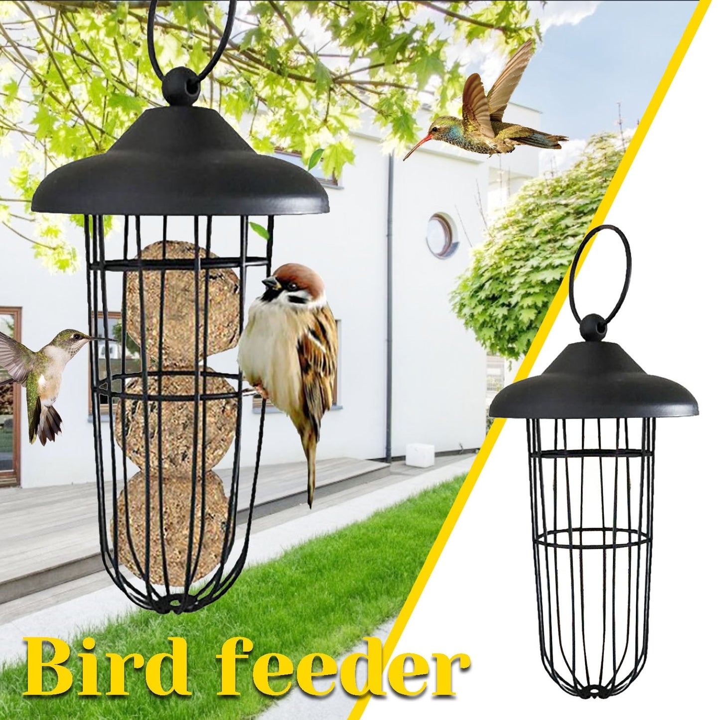 Pat and Pet Emporium | Pet Feeders | Hanging Bird Seed Feeder