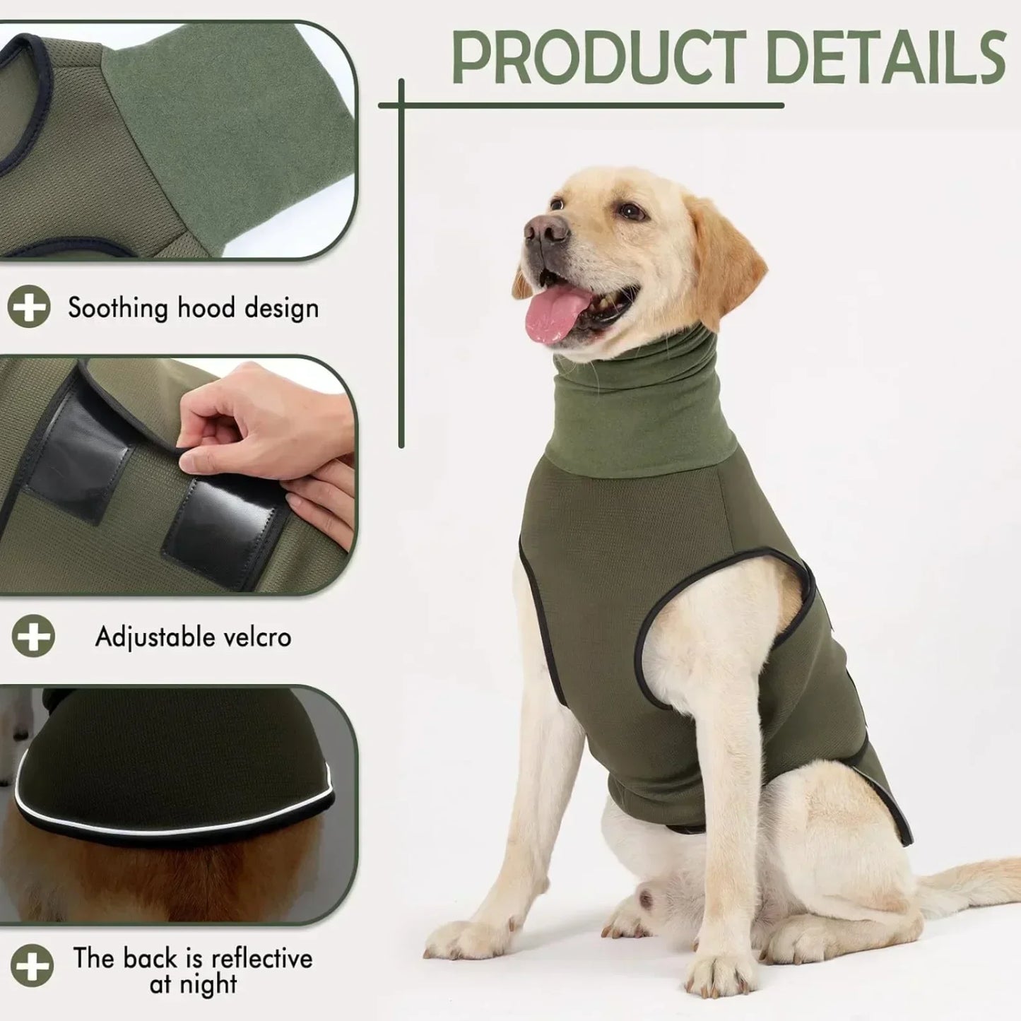 Pat and Pet Emporium | Pet Clothes | Calm Stress Relief Jackets