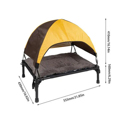 Pat and Pet Emporium | Pet Beds | Outdoor Elevated Dog Bed