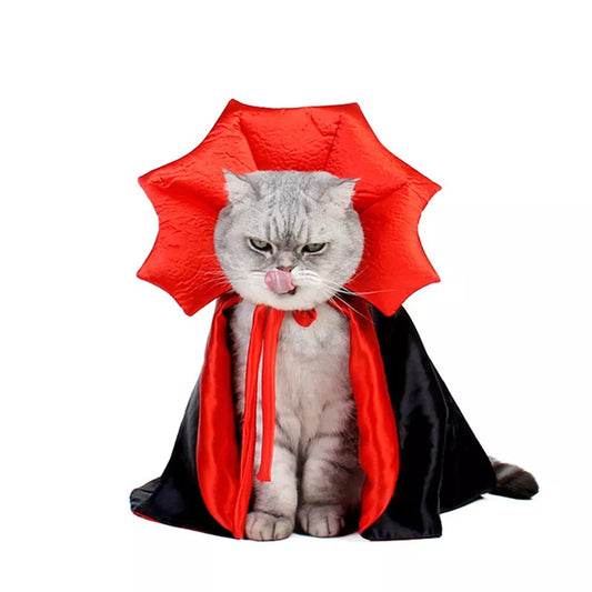Pat and Pet Emporium | Pet Costumes | Halloween Cat Puppy Costume Cape