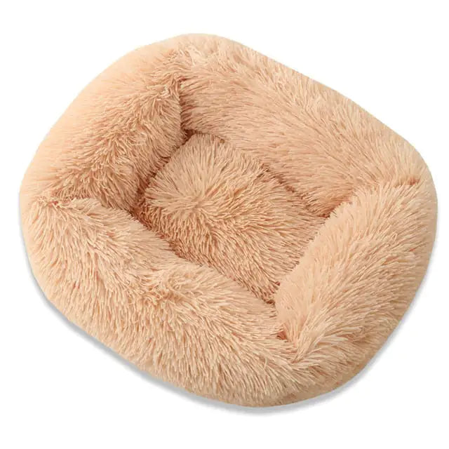 Pat and Pet Emporium | Pet Beds | Square Soft Plush Dog Bed
