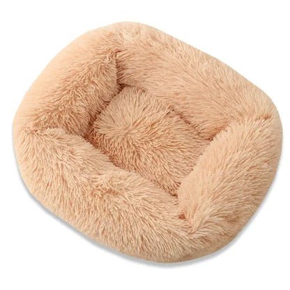 Pat and Pet Emporium | Pet Beds | Square Soft Plush Dog Bed