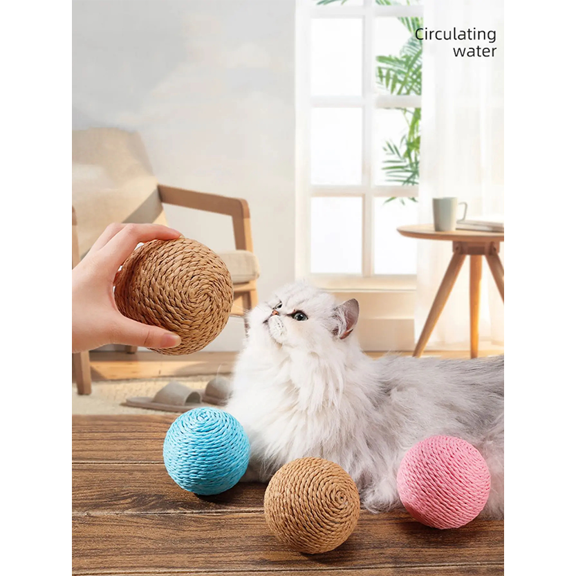 Pat and Pet Emporium | Cat Scratchers | Cat Sisal Scratch Ball
