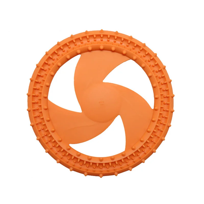 Pat and Pet Emporium | Pet Toys | Open Rubber Flying Disc Toy 2 Pcs