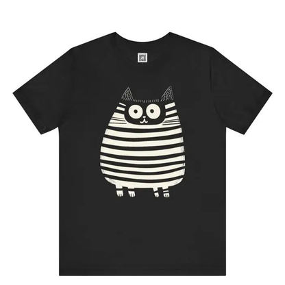 Pat and Pet Emporium | Pet Lovers | Shirts | Unisex Wide Eyed Cat Tee