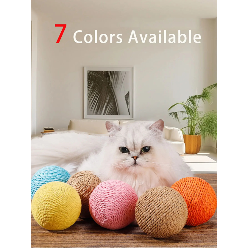 Pat and Pet Emporium | Cat Scratchers | Cat Sisal Scratch Ball
