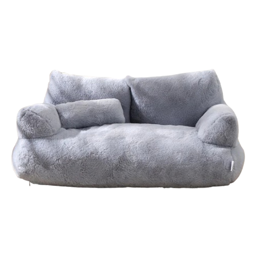 Pat and Pet Emporium | Pet Beds | Plush Medium Pet Sofa Bed