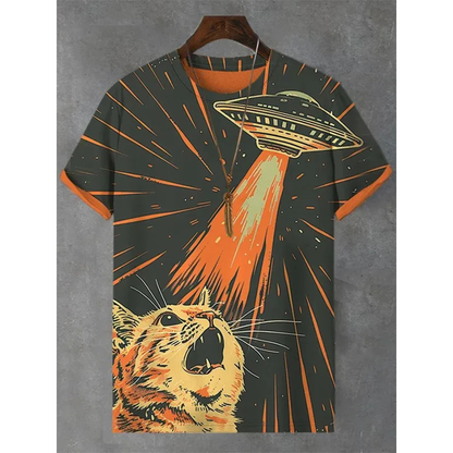 Pat and Pet Emporium | Pet Lovers | Shirts | Unisex Space Cat Tee