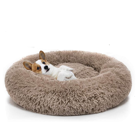 Pat and Pet Emporium | Pet Beds | Pet Dog Bed Comfortable Donut Cuddler