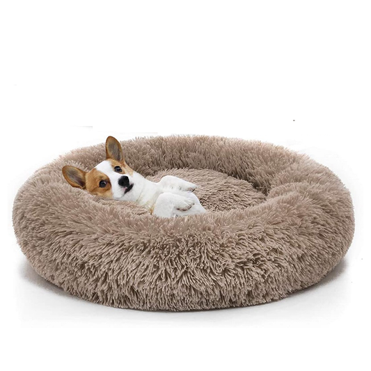 Pat and Pet Emporium | Pet Beds | Dog Bed Soft Donut Cuddler