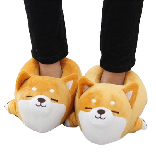 Pat and Pet Emporium | Shoes | Cute Shiba Inu Dog Slippers