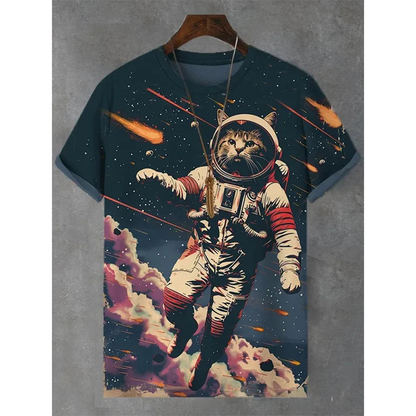 Pat and Pet Emporium | Pet Lovers | Shirts | Unisex Space Cat Tee