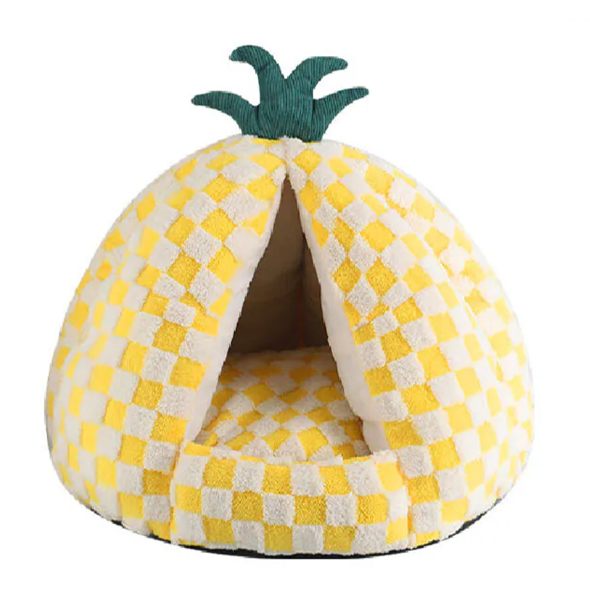 Pat and Pet Emporium | Pet Beds | Pineapple Shaped Pet Nest