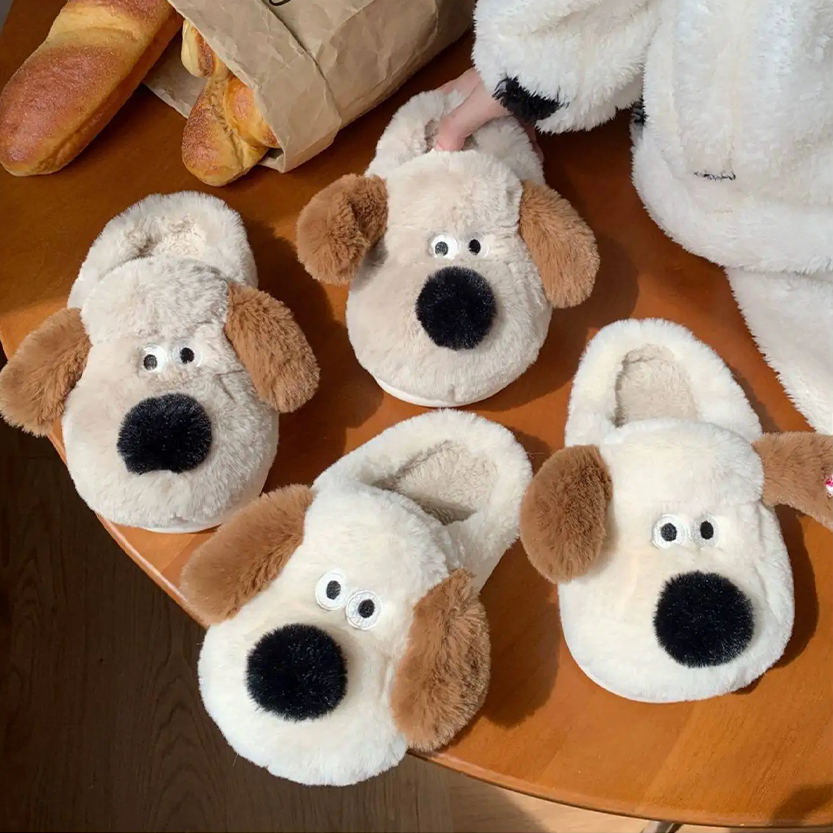 Pat and Pet Emporium | Shoes | Women's Cute Puppy Slippers