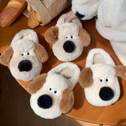 Pat and Pet Emporium | Shoes | Women's Cute Puppy Slippers