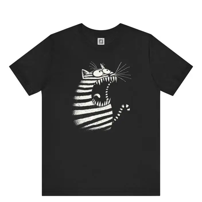 Pat and Pet Emporium | Pet Lovers | Shirts | Unisex Growling Cat Tee