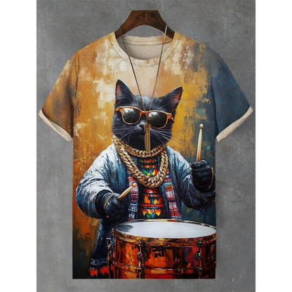 Pat and Pet Emporium | Pet Lovers | Shirts | Unisex Space Cat Tee
