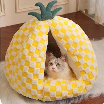 Pat and Pet Emporium | Pet Beds | Pineapple Shaped Pet Nest