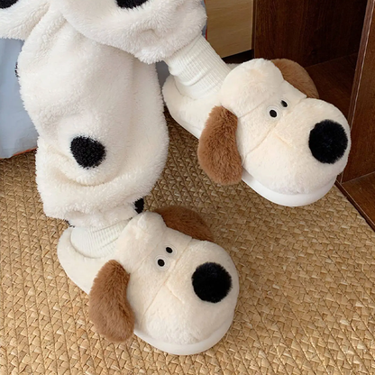 Pat and Pet Emporium | Shoes | Women's Cute Puppy Slippers