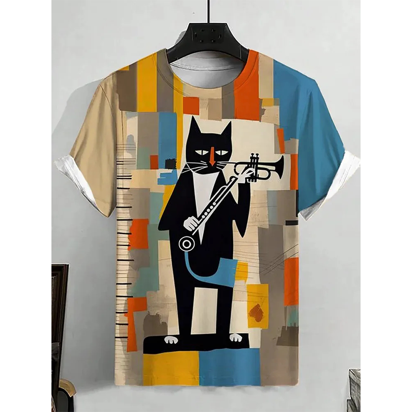 Pat and Pet Emporium | Pet Lovers | Shirts | Unisex Space Cat Tee