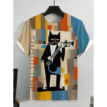 Pat and Pet Emporium | Pet Lovers | Shirts | Unisex Space Cat Tee