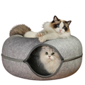 Pat and Pet Emporium | Pet Beds | Donut Shaped Cat Bed