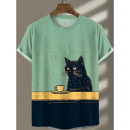 Pat and Pet Emporium | Pet Lovers | Shirts | Unisex Space Cat Tee