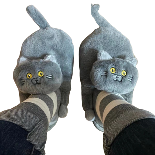 Pat and Pet Emporium | Shoes | Cuddly Hug Cat Slippers