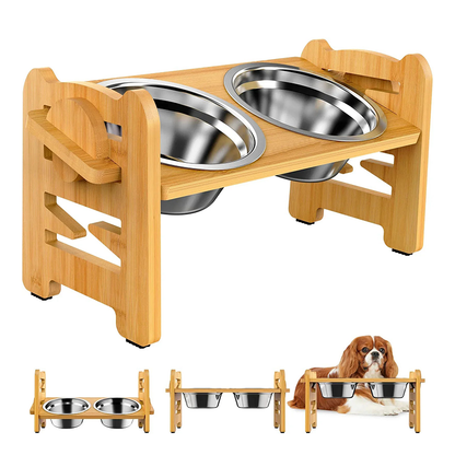 Pat and Pet Emporium | Pet Bowls | Ergonomic Pet Bowl Stand