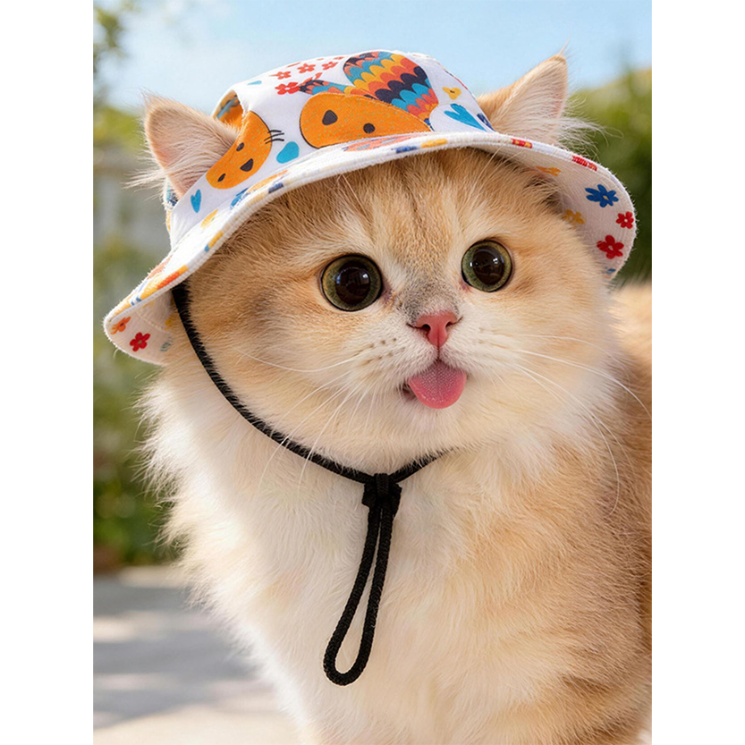 Pat and Pet Emporium | Pet Hats | Adjustable Pet Bucket Hat